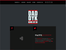 Tablet Screenshot of dj-daddy-k.com
